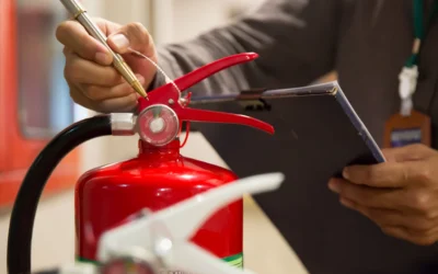 Medidas de prevención durante un incendio en un negocio